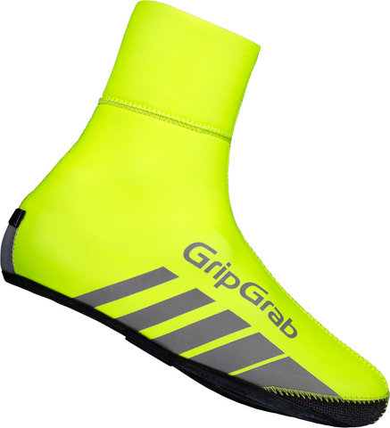 GripGrab RaceThermo Hi-Vis Waterproof Winter Shoe Covers - yellow hi-vis/42-43