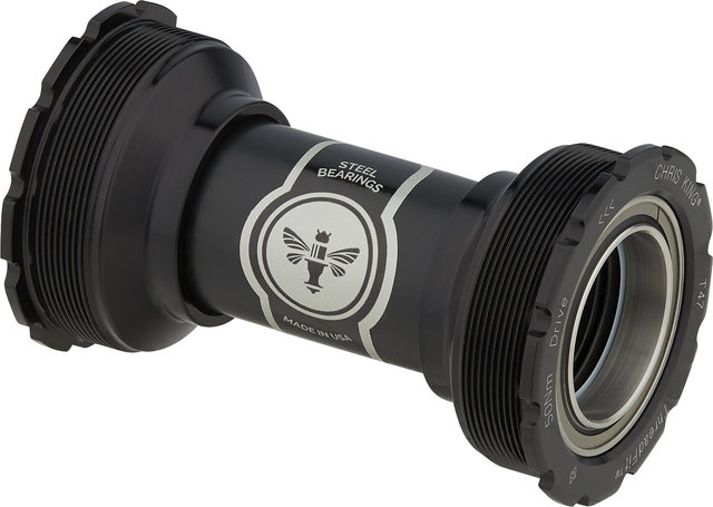 Chris King ThreadFit T47 - 24i Bottom Bracket - black/T47