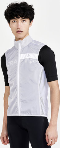 Craft Adv Essence Light Wind Weste - white | S
