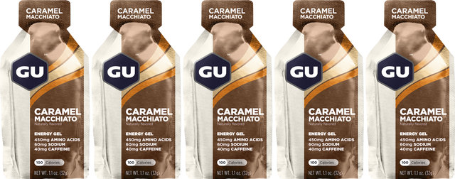 GU Energy Labs Energy Gel - 5 unidad - caramel macchiato