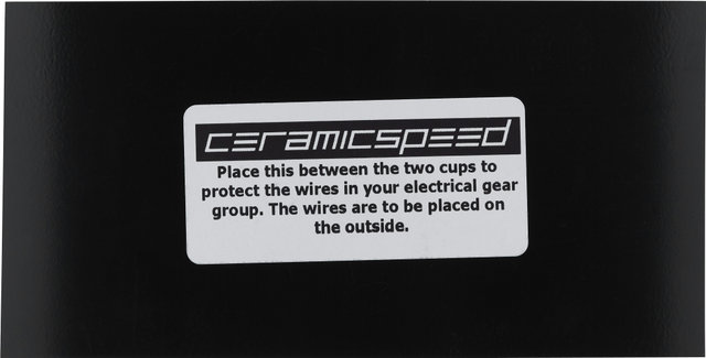 CeramicSpeed Eje de pedalier PF4130 41 x 86,5/89,5-92 mm - black/Press Fit BB86