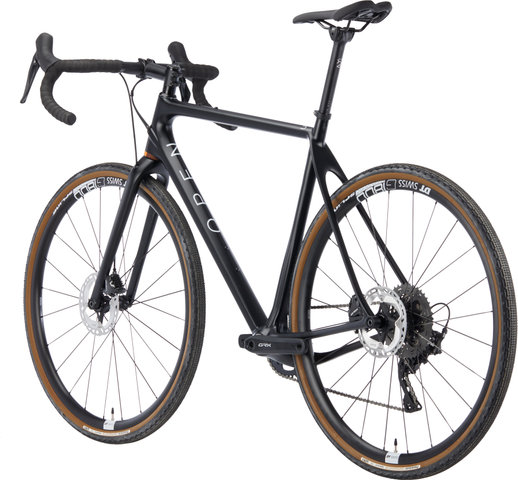 OPEN Vélo de Gravel en Carbone NEW U.P. bc Edition 28" - matte black/28"/M