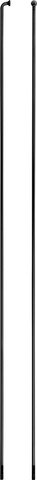 Sapim Leader J-Bend Speichen + Nippel - 20 Stück - schwarz/298 mm