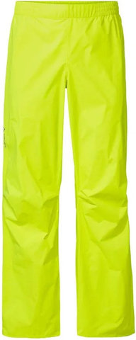 VAUDE Pantalon Mens Drop Pants II - neon yellow uni/S