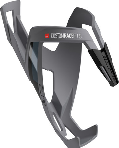 Elite Portabidones Custom Race Plus - gris soft touch-negro