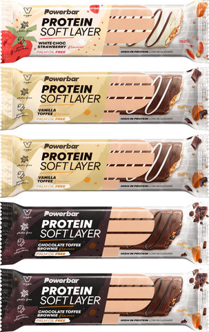 Powerbar Barra de proteína de capa suave de proteína - 5 piezas - mixed