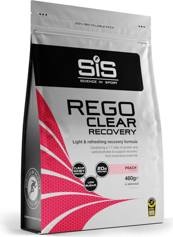 SIS Polvo para bebida de recuperación Rego Clear, 460g - peach