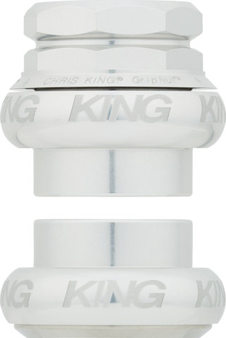 Chris King GripNut Sotto Voce EC30/25,4 - EC30/26 Gewindesteuersatz - silver/1"/EC30/25,4 - EC30/26