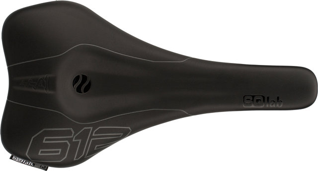 SQlab 612 Ergowave Carbon Sattel - schwarz/130 mm