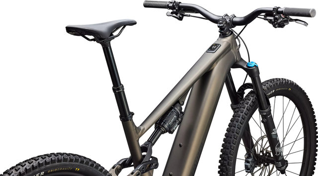 Specialized Bicicleta de Montaña Eléctrica Turbo Levo 4 Comp Alloy 29"/27,5" - satin gunmetal-obsidian/155,0 mm/160 /44 /L/29" (delantero), 27,5" (trasero)