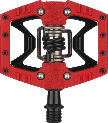 crankbrothers Pedales de clip/plataforma Double Shot 3 - black-red