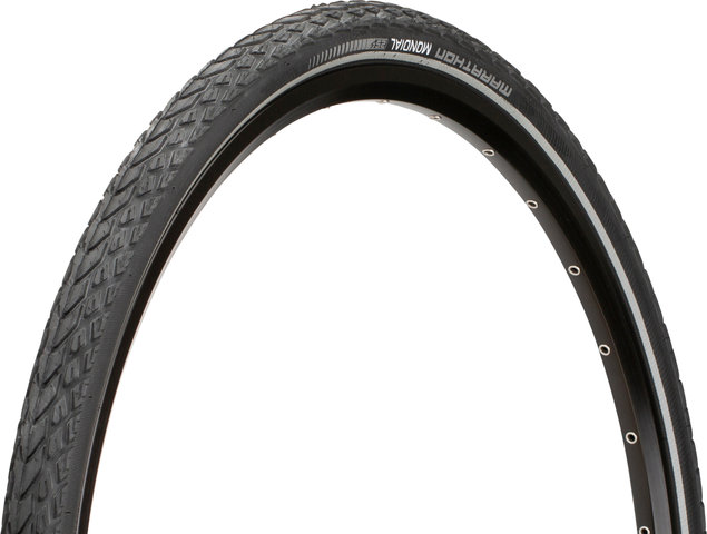 Schwalbe Cubierta plegable Marathon Mondial Evolution 28" - negro-reflejante/28 /37 /1.4 /37-622