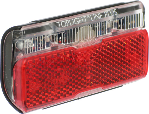 busch+müller Toplight Line Plus LED Rücklicht mit StVZO-Zulassung - transparent-schwarz/50 mm