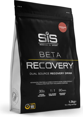 SIS Polvo de bebida de recuperación Beta, 1500 g - chocolate