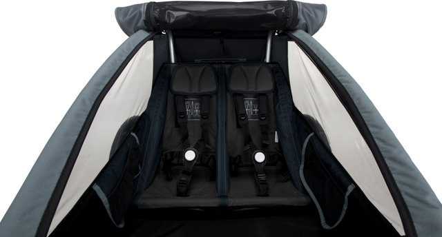 Croozer Kid Vaaya 2 Kinderanhänger - graphite blue/20"