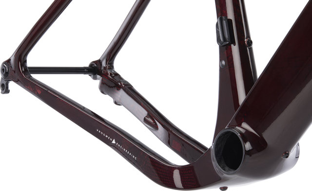 3T Kit de Cadre en Carbone Exploro RaceMax ITALIA - rosso/M/Axe Traversant 12 mm