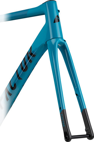 Factor O2 Disc Carbon Frameset - miami blue | 54 cm