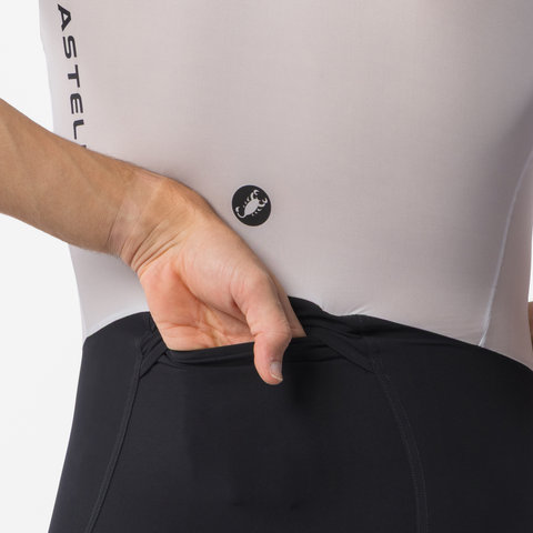 Castelli traje de contrarreloj PR 3 S/S Speed Suit - white-black | M