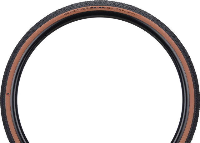 Schwalbe Cubierta plegable G-One Allround Performance ADDIX RaceGuard 28" - negro-bronze skin/40-622 (700x40C) Schwalbe Cubierta plegable G-One Allround Performance ADDIX RaceGuard 28" - negro-bronze skin/40-622 (700x40C)