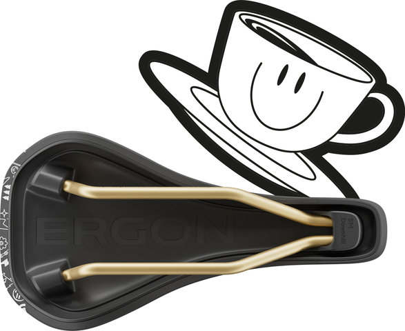Ergon SM Downhill Comp Vali Höll Edition Saddle - black | 120 mm