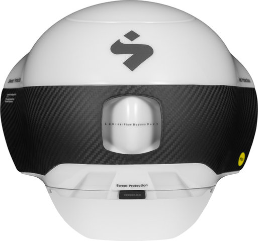 Sweet Protection Casque de Contre-la-Montre Redeemer 2Vi MIPS - gloss white/59 - 61 cm