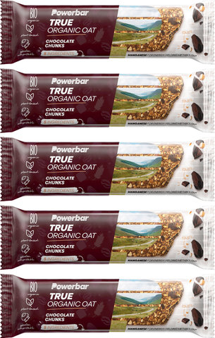 Powerbar Barre énergétique d'avoine biologique véritable - 5 pièces - chocolate chunks