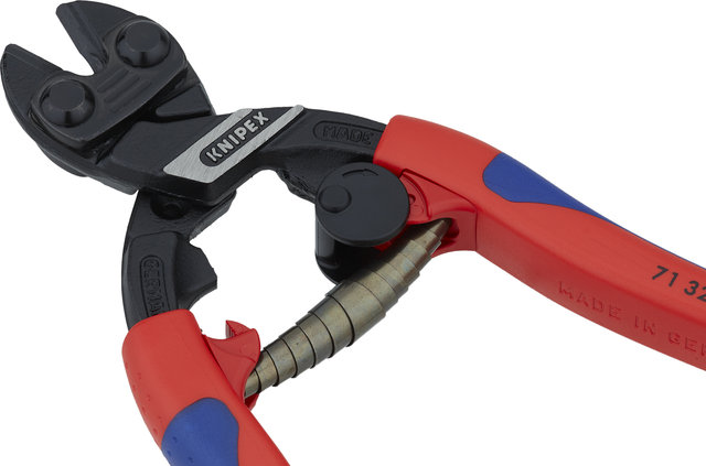 Knipex CoBolt Compact Bolt Cutters w/ Opening Spring - red-blue