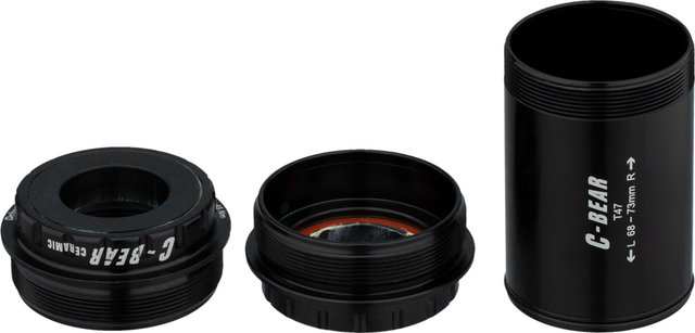 C-BEAR T47 Shimano Cyclocross Bottom Bracket - black/T47