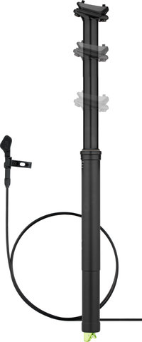 OneUp Components Dropper Post V2 210 mm Seatpost w/ V3 Remote Lever Clamp - black | 0 mm | 525 mm | 31,6 mm | Split clamp | V3
