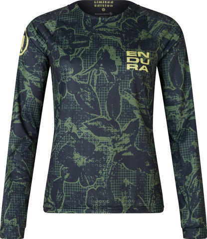 Endura Floral LTD Printed L/S Damen Trikot - black/S