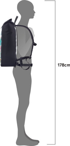 ORTLIEB Mochila Velocity Design - design line "peeling paint" | 23 