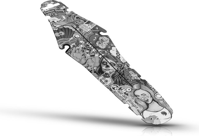 rie:sel Garde-Boue rit:ze Mudguard Modèle 2018 - stickerbomb-ultra black