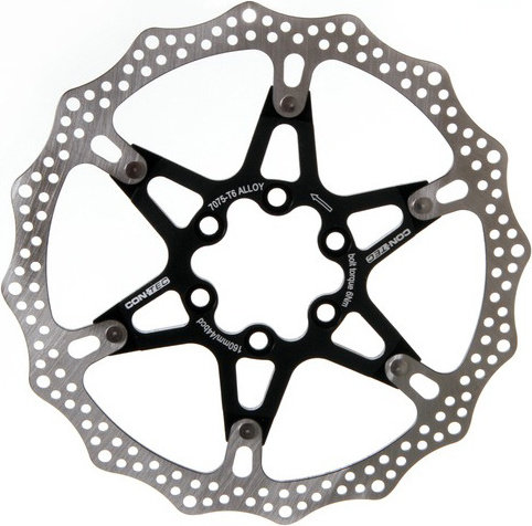 CONTEC CDR-HD 1 Brake Rotor - black-silver | 160 mm