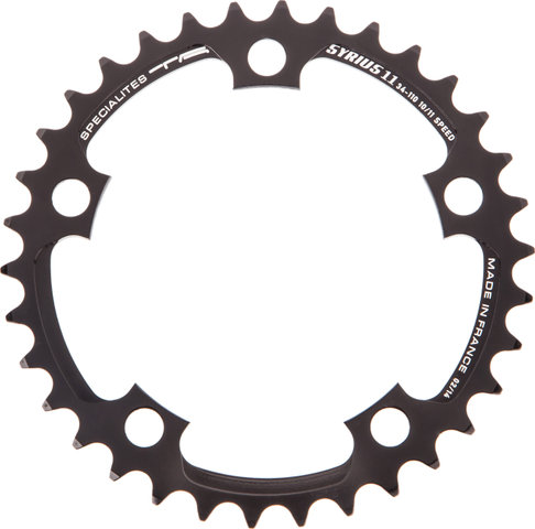 TA Kettenblatt Syrius 11, 5-Arm, innen, 110 mm Lochkreis - schwarz/34 Z
