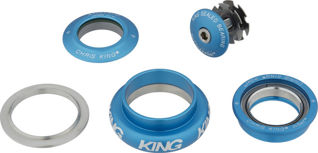 Chris King InSet i7 ZS44/28,6 - EC44/40 Mixed Tapered GripLock Steuersatz - matte turquoise/1 1/8"/ZS44/28,6 - EC44/40