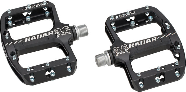 Chromag Pedales plateforme pour enfants Radar - black
