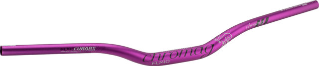 Chromag Fubars FU40 31.8 40 mm Riser Lenker - purple/800 mm