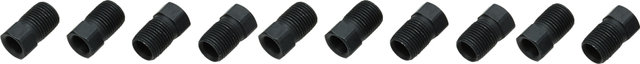 Rotor Tornillo de conexión UNO tubería de freno al cuerpo de freno - 10 p. - negro