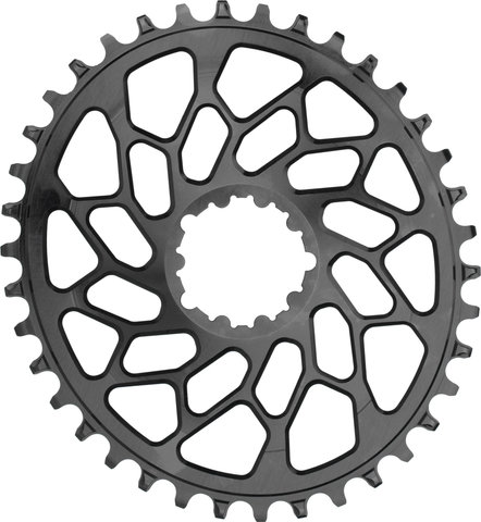 absoluteBLACK Plato Oval 1X CX para SRAM - black/38 dientes
