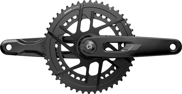 SRAM Rival E1 DUB DM 2x12-fach Powermeter Kurbelgarnitur - black/172,5 mm 35-48