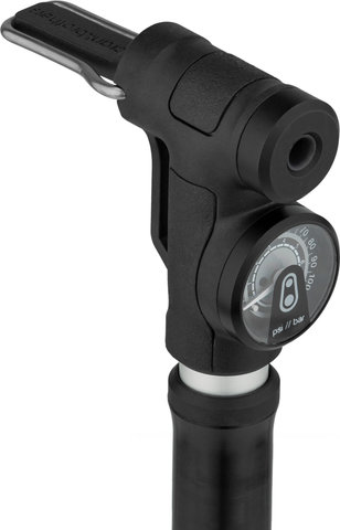 crankbrothers Sterling Mini-Pump w/ Gauge - midnight