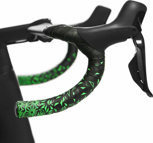 Supacaz Super Sticky Kush Star Fade Lenkerband - neon green