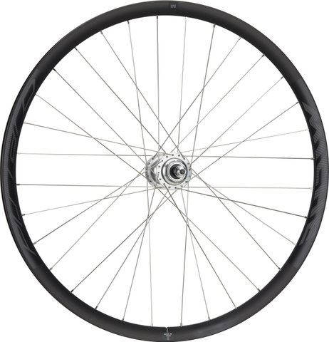 Miche Set de Roues pour Piste Pistard - noir-argenté/Non Boost/Non Boost/100 mm/28"/Pignon à vis/100 mm/Roue libre filetée/100 mm/120 mm
