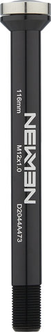 NEWMEN 12 x 100 M12x1.0 X12 116 mm eje pasante - black | 100 mm
