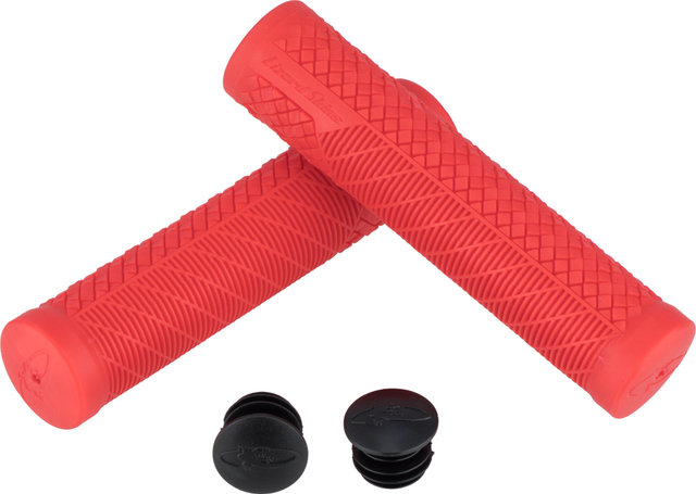 Lizard Skins Charger Evo Lenkergriffe - red/140 mm