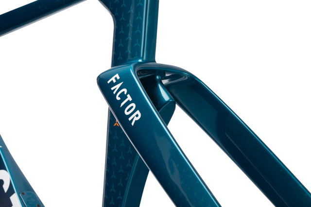 Factor Hanzo Time Trial Frameset - pearl green/L/12 mm Thru Axle