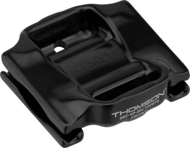 Thomson Saddle Clamp Plates for Elite and Masterpiece - black/7x7 mm