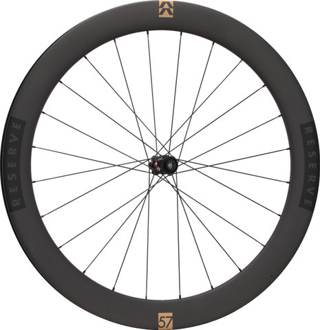 Reserve 57|64 Turbulent Aero/DT 240 Carbon Disc Center-Lock 28" - black | Shimano Road | 142 mm | 100 mm | Non Boost | Non Boost | 28"