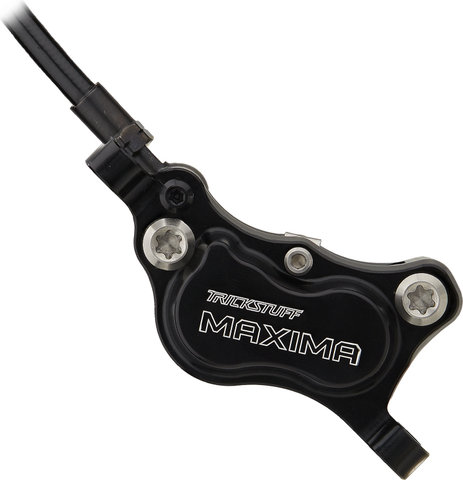 Trickstuff Maxima Black Front+Rear Set Disc Brake with Steelflex Hose - black/Set/left/right (side-specific)