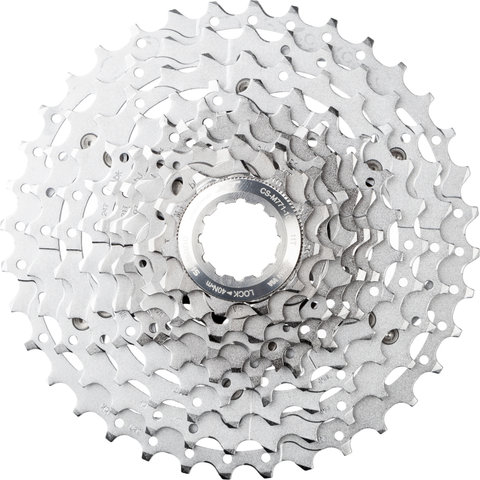 Shimano XT CS-M771-10 Cassette + CN-HG95 10-speed Chain Wear & Tear Set - silver/116/11-36